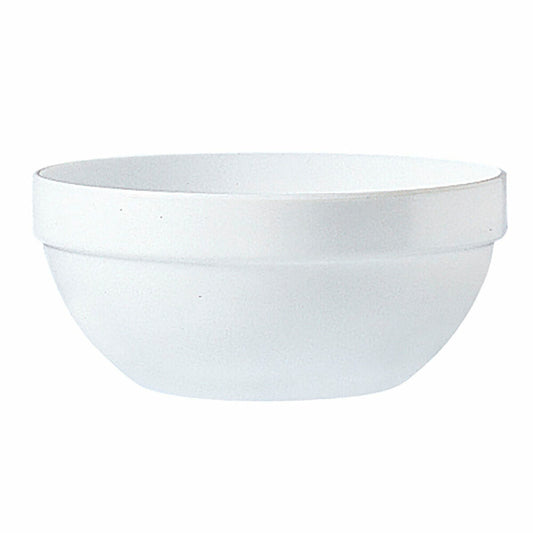 Salad Bowl Arcoroc 43319 White Glass 6 Pieces