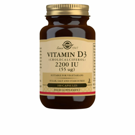 Vitamin D3 (Cholecalciferol) Solgar 100 Einheiten