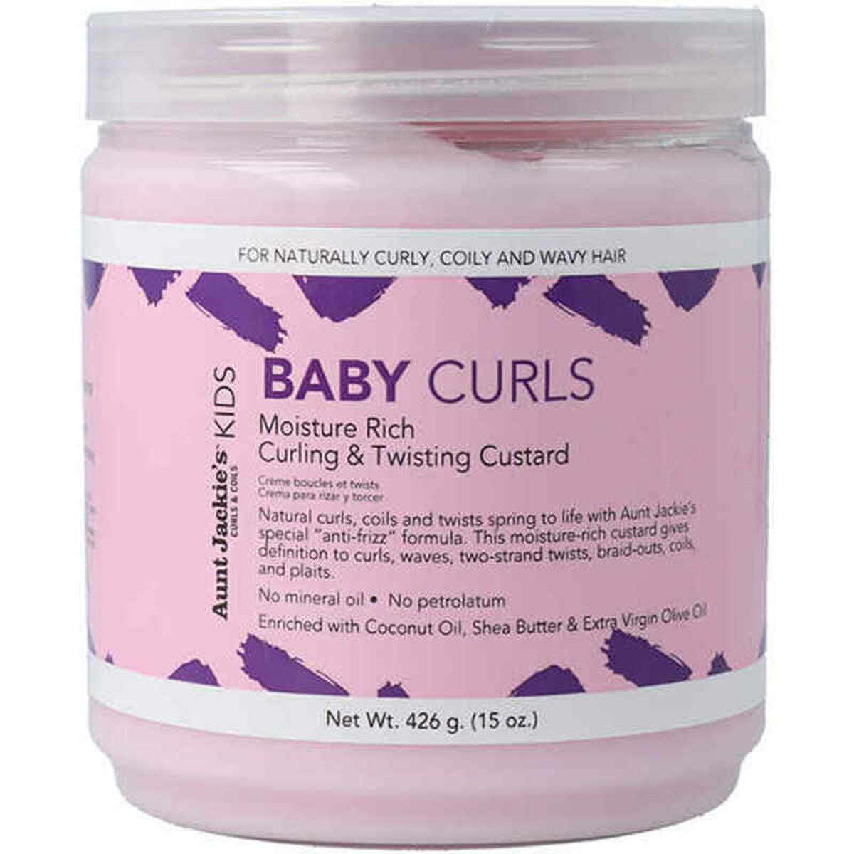 Hydrating Cream for Curly Hair Aunt Jackie's Baby Curls 426 g Aunt Jackies