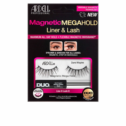 Set mit falschen Wimpern Ardell Magnetic Megahold Liner Lash (2 Stück)