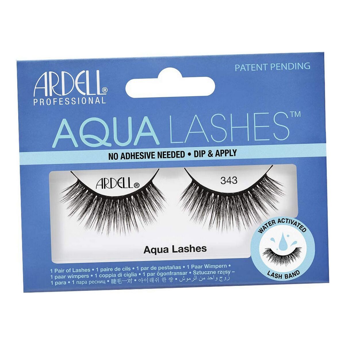 Künstliche Wimpern Aqua Lashes Ardell 63404 Nr. 343