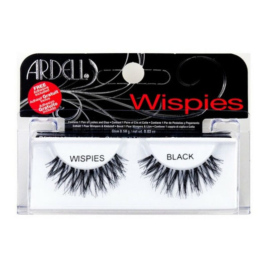 Künstliche Wimpern Wispies Ardell 61772 Schwarz (2 Stück)