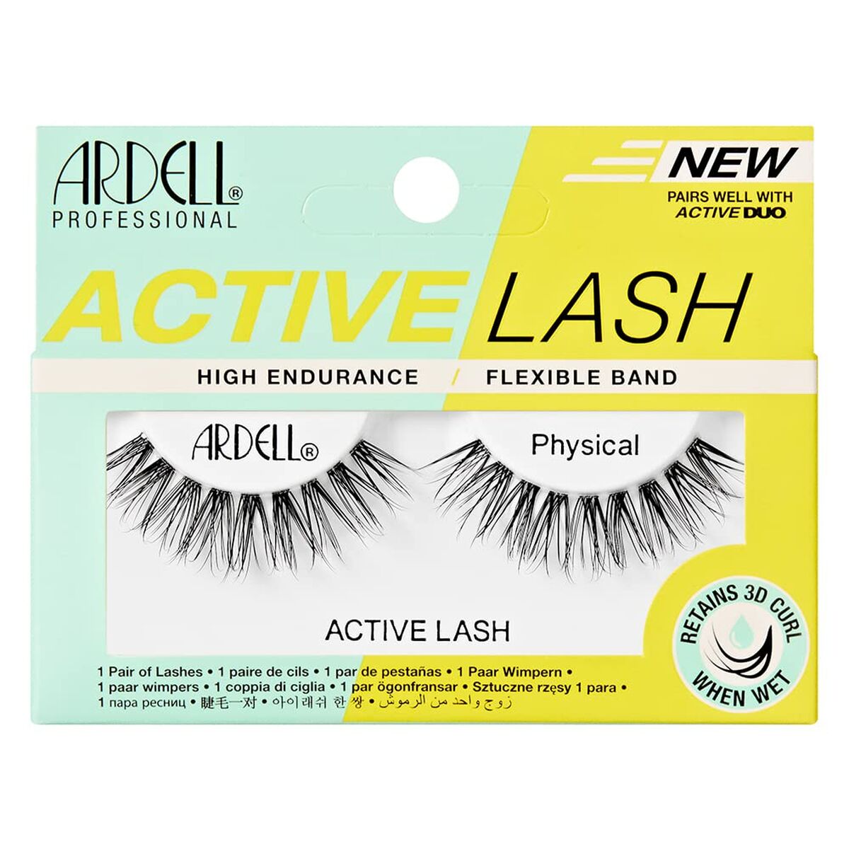 Set mit falschen Wimpern Ardell Active Lashes Physical