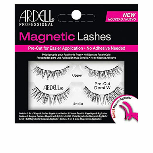 Set mit falschen Wimpern Ardell Pre-Cut Demi W Magnetic