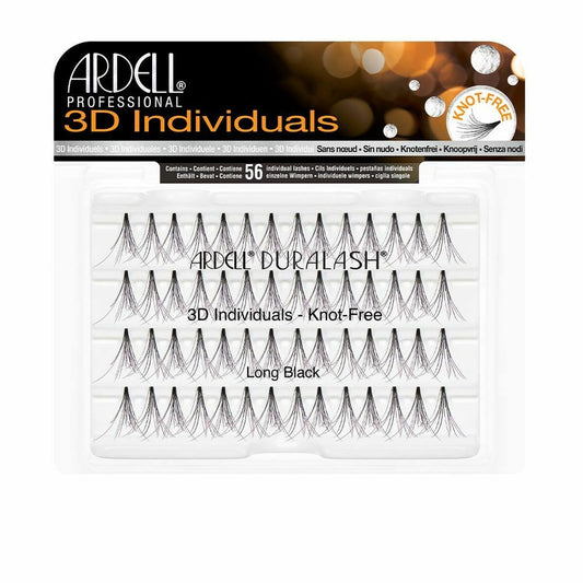 Künstliche Wimpern Ardell 3D Long Schwarz