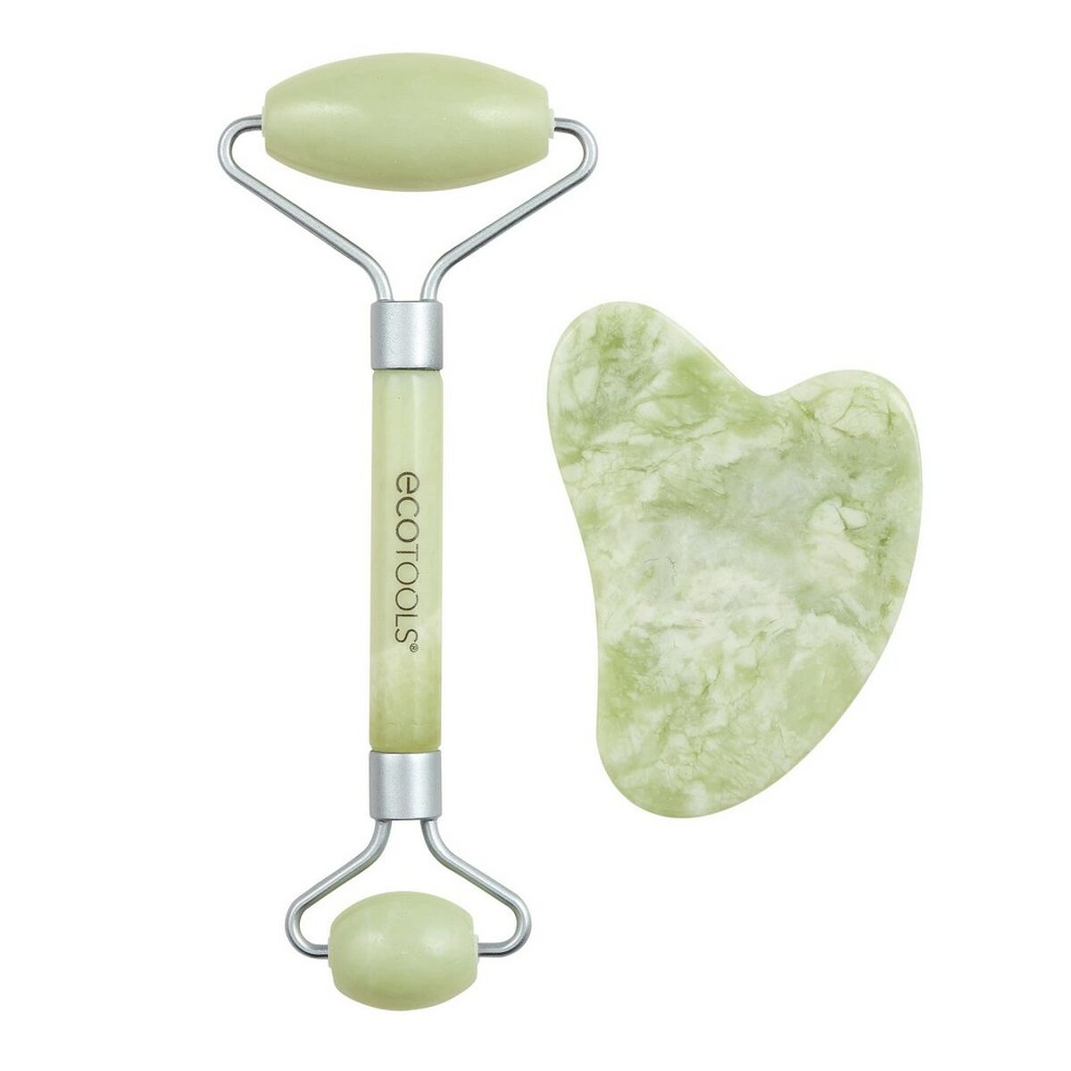 Anti-Aging-Behandlung für Gesicht und Hals Ecotools Jade Jade Set 2-teilig