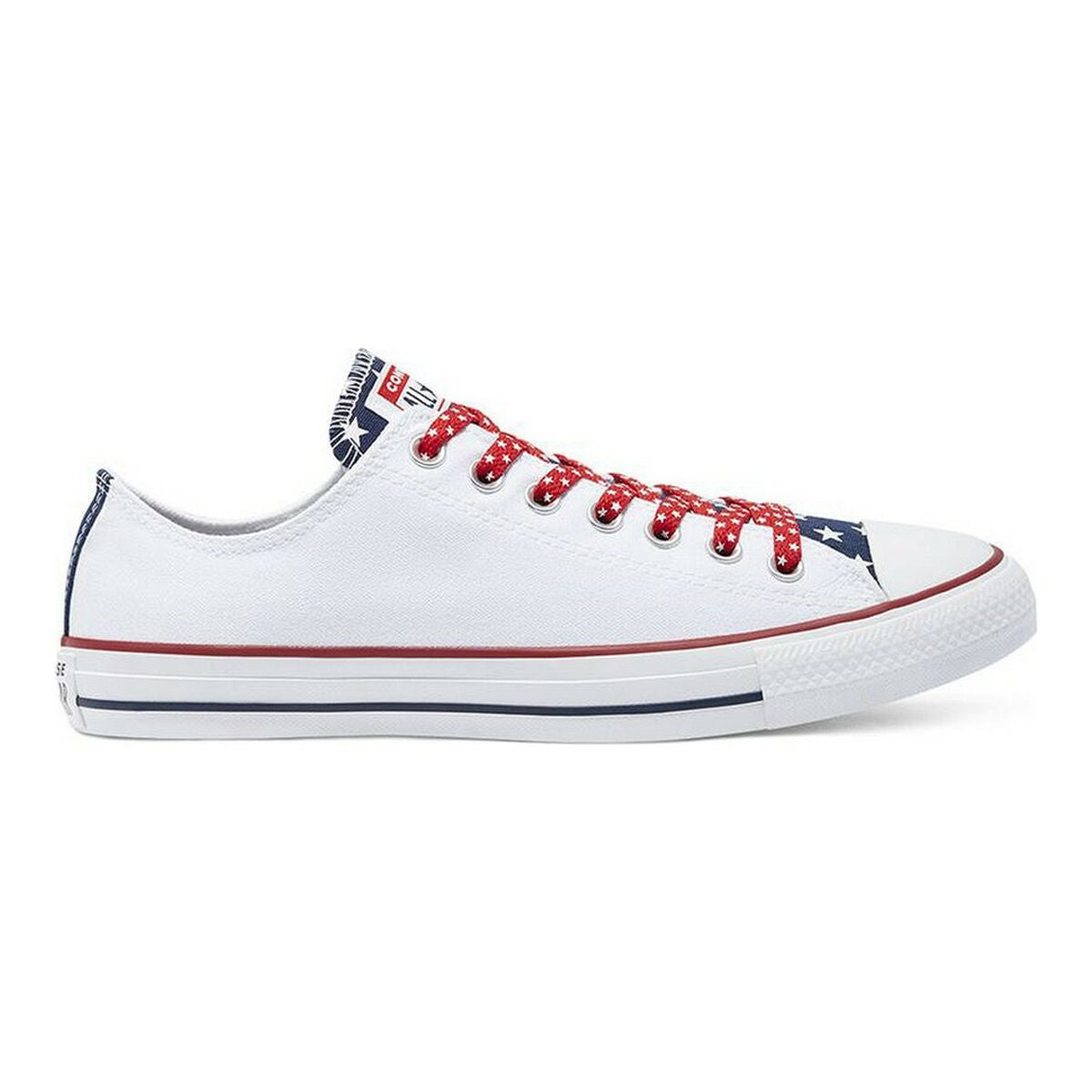 Women's casual trainers Converse Chuck Taylor Stars Stripes White Converse