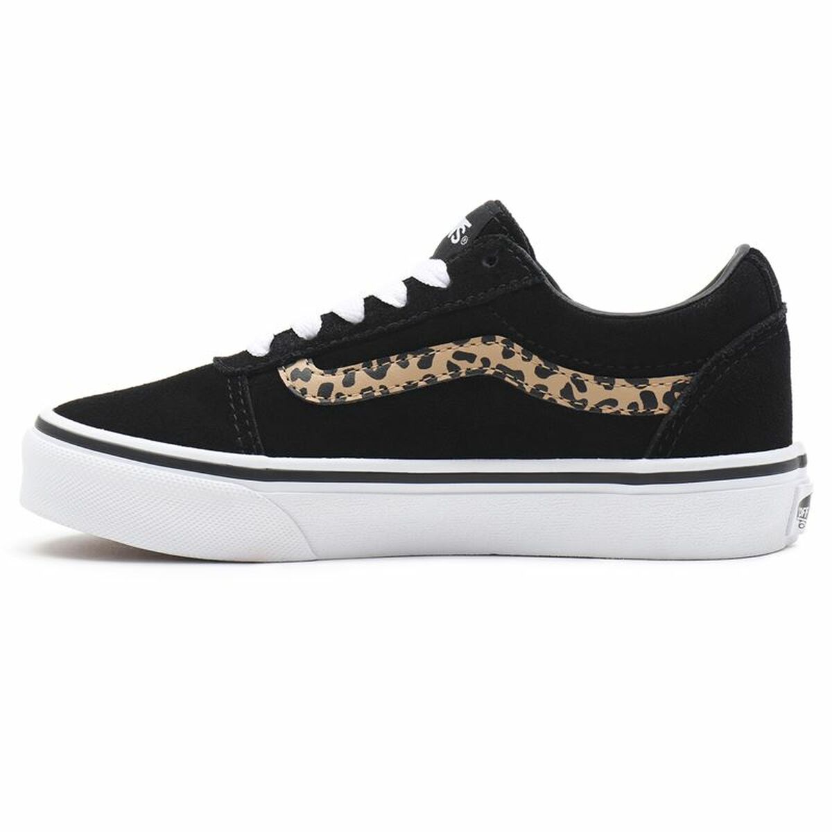 Children’s Casual Trainers Vans Ward Suede Black Leopard Vans