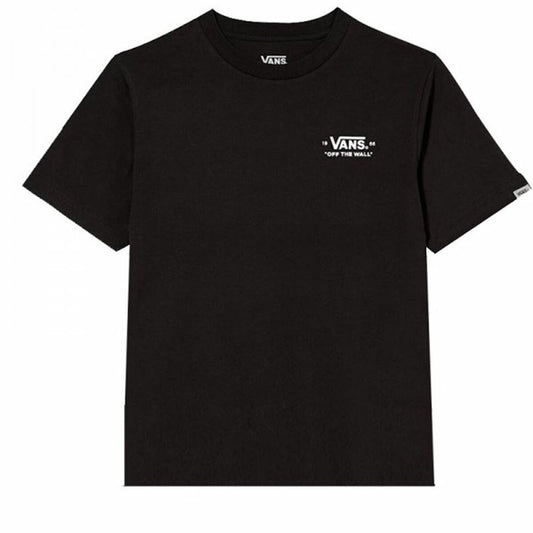 Child's Short Sleeve T-Shirt Vans Mini Scrip Black Vans