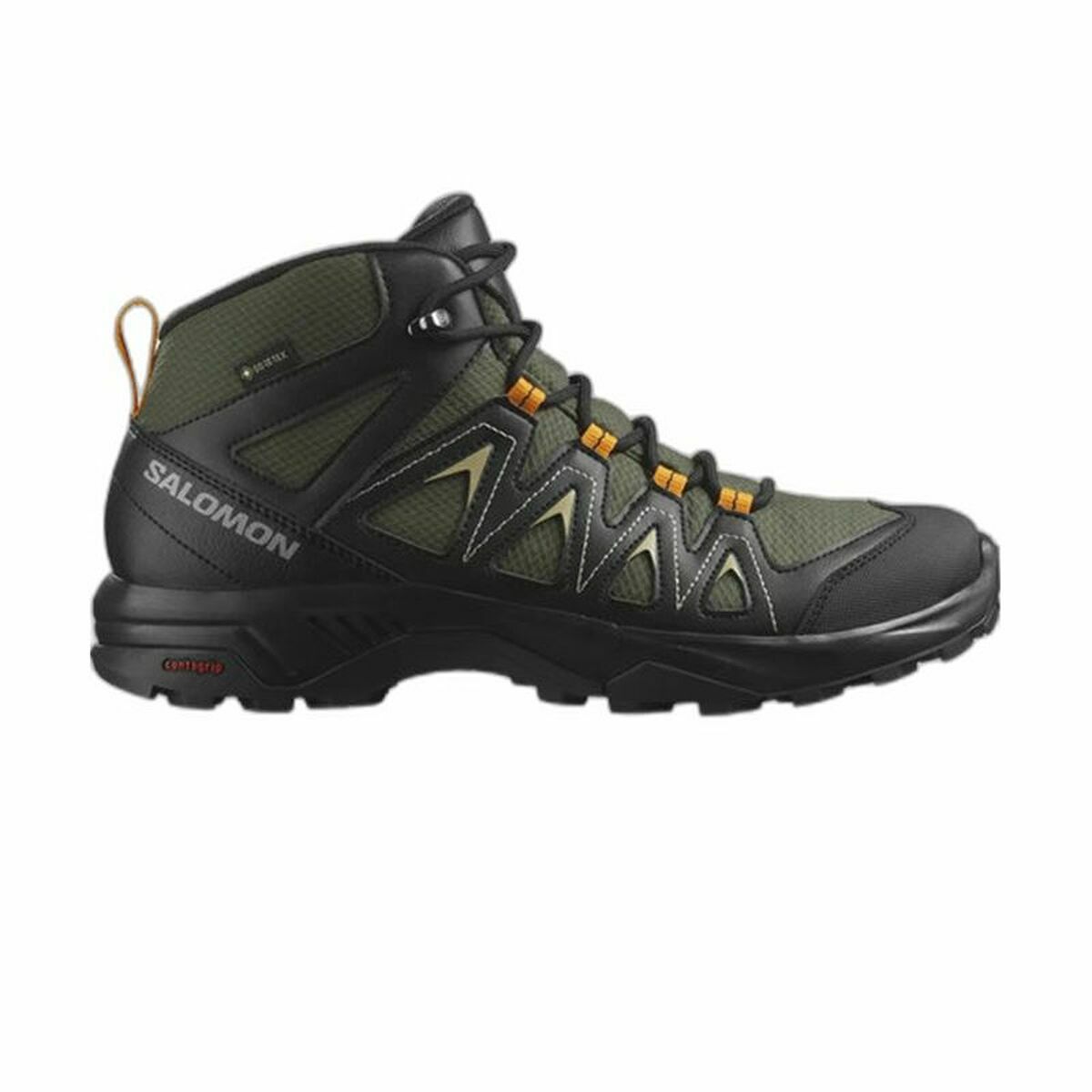 Hiking Boots Salomon X Braze Mid Gore-Tex Men Green Salomon