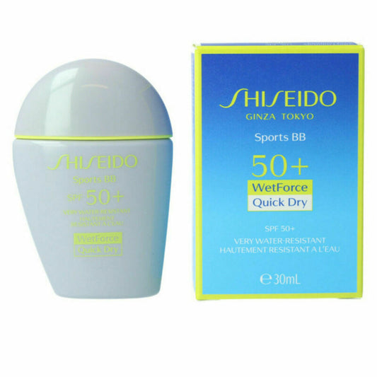 Sun Protection with Colour Shiseido Sports BB SPF50+ Shiseido