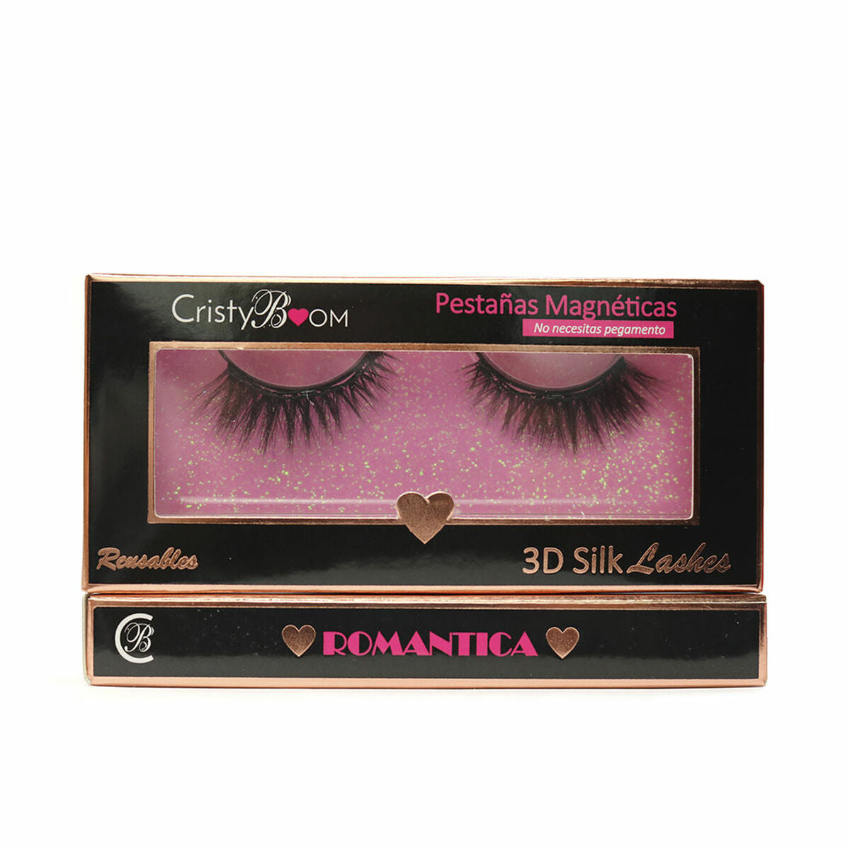 Künstliche Wimpern CristyBoom ​​Romantica 3D 1 g