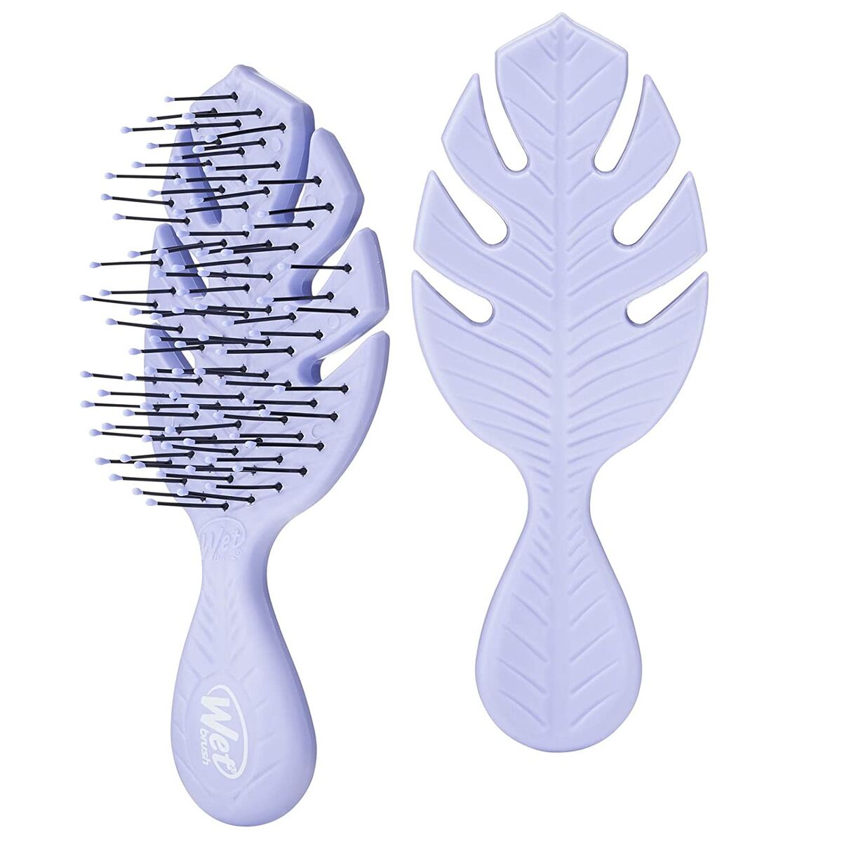 Detangling Hairbrush The Wet Brush Go Green Lilac Mini The Wet Brush