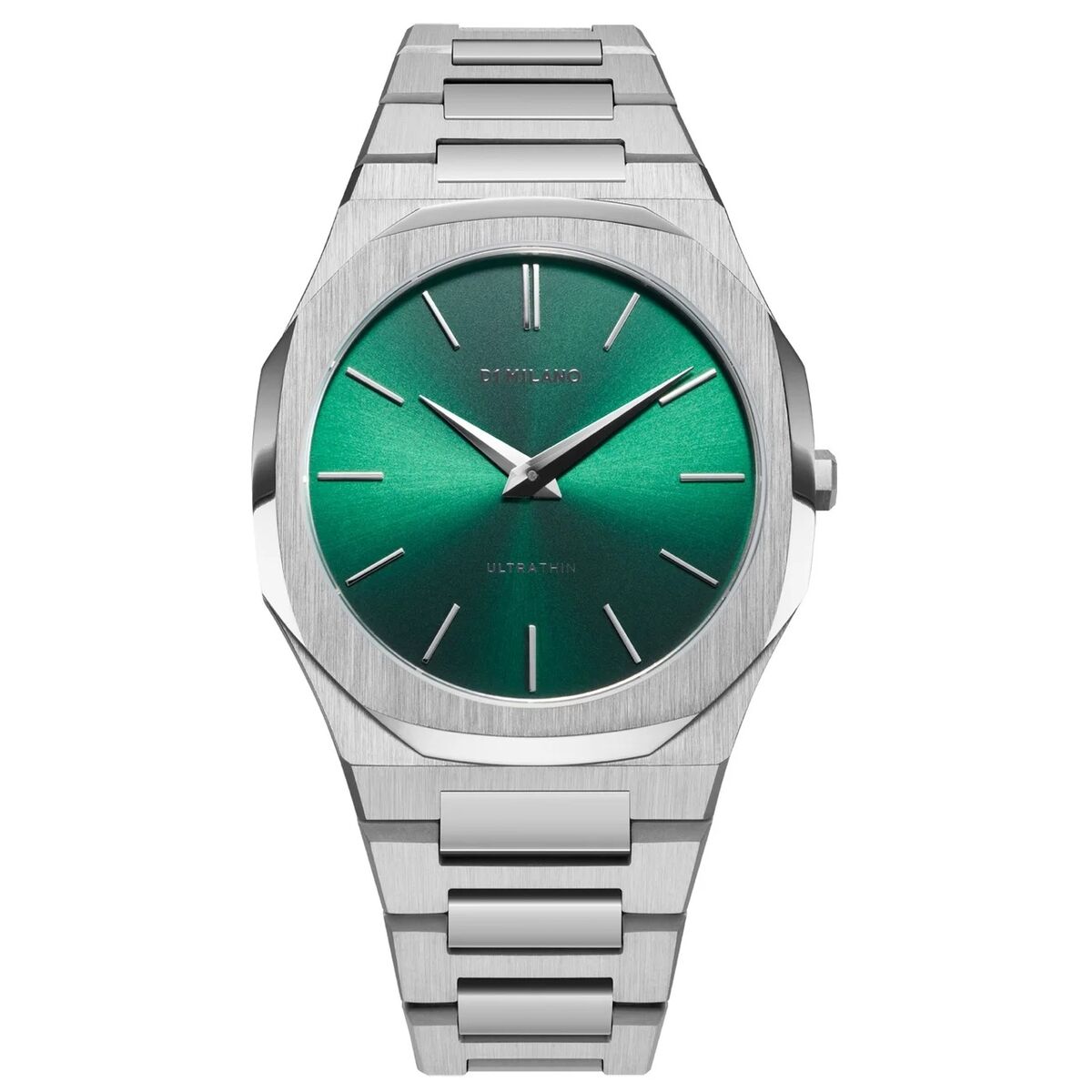 Men's Watch D1 Milano SCARABEO Green Silver (Ø 40 mm) D1 Milano