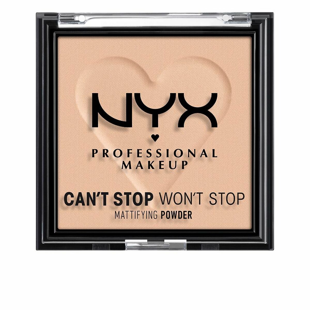 Kompaktpuder NYX Can't Stop Won't Stop Light Medium (6 g)