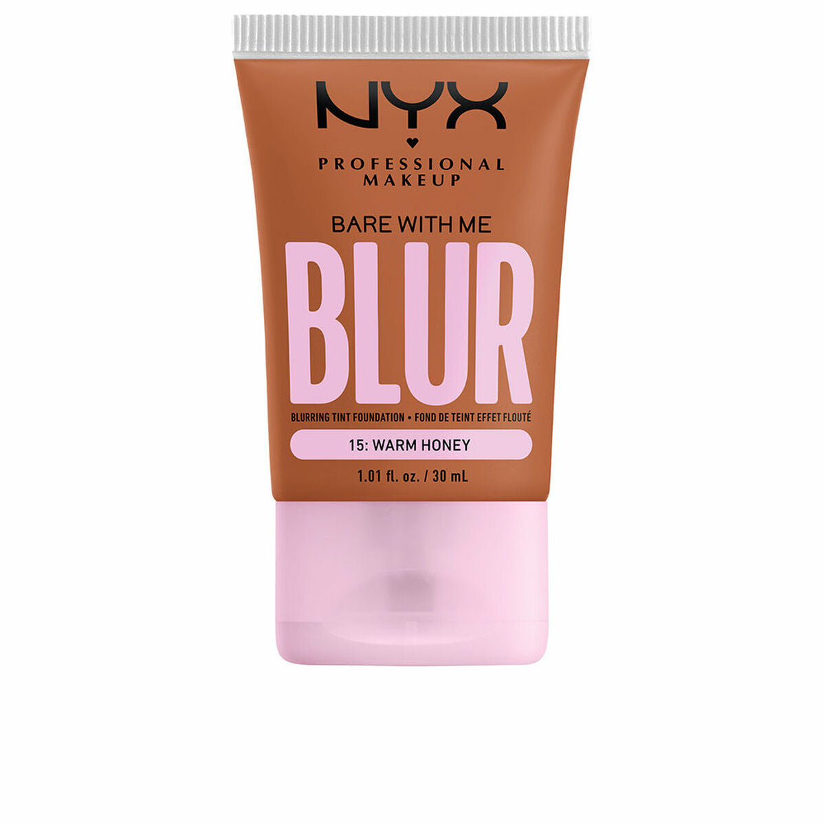 Creme-Make-up-Basis NYX Bare With Me Blur Nr. 15 Warmer Honig 30 ml