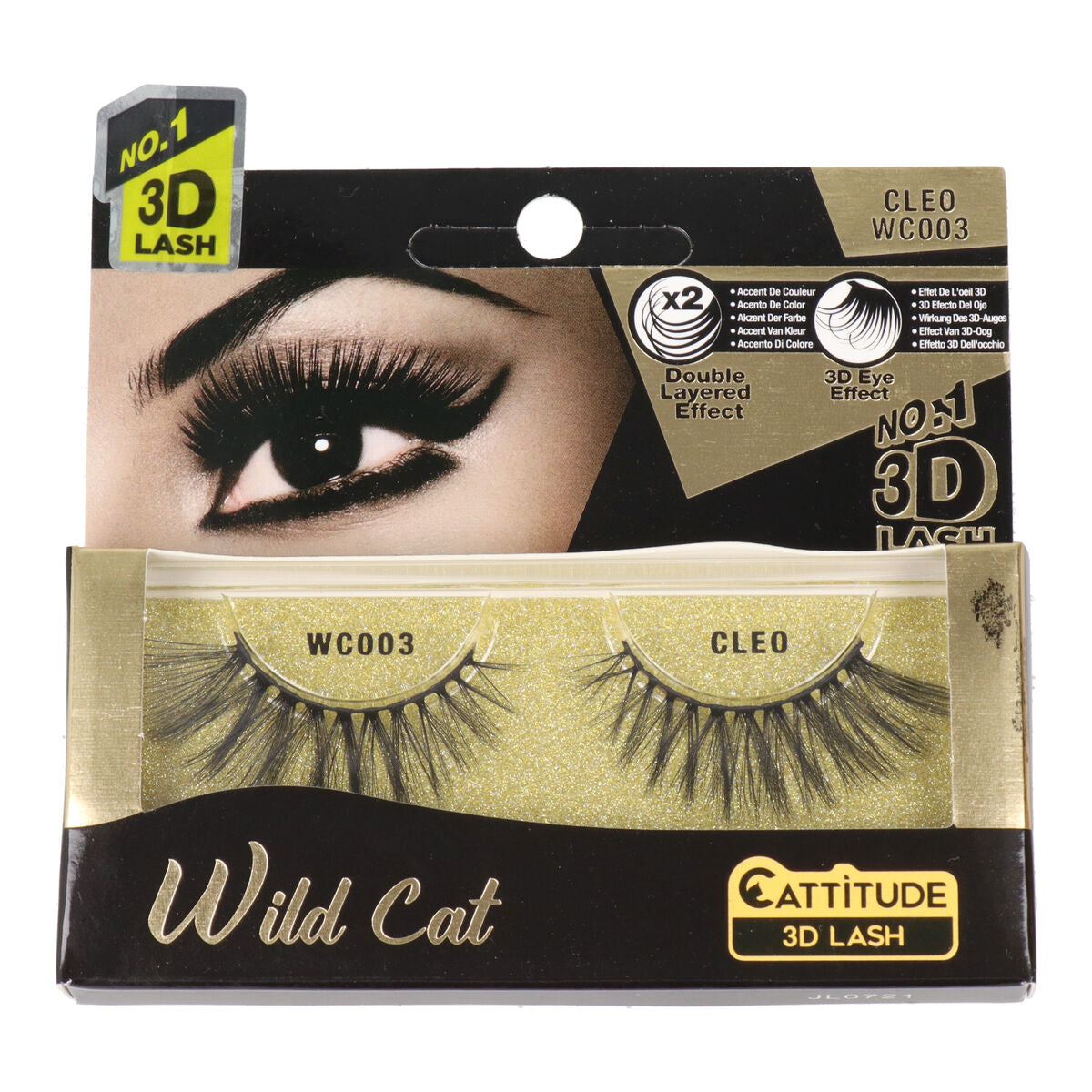 False Eyelashes Ebin New York Wild Cat Cleo Ebin New York