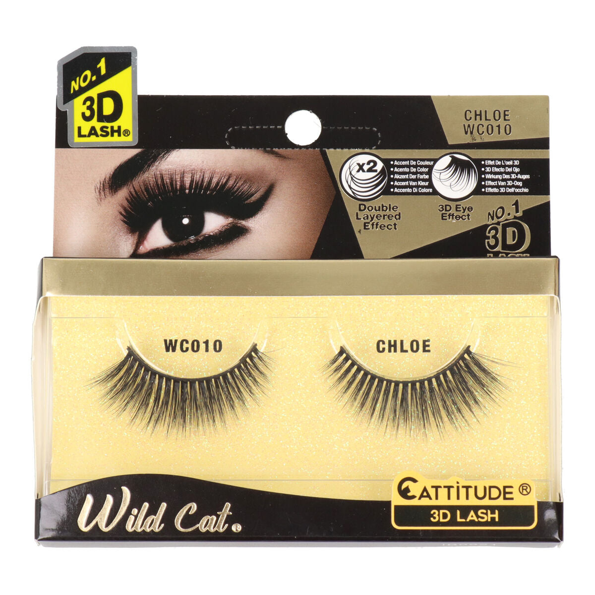 False Eyelashes Ebin New York Wild Cat Chloe Ebin New York