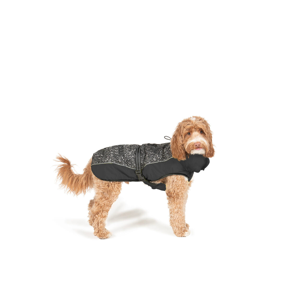 Dog Coat Dog Gone Smart Black 45 cm Dog Gone Smart