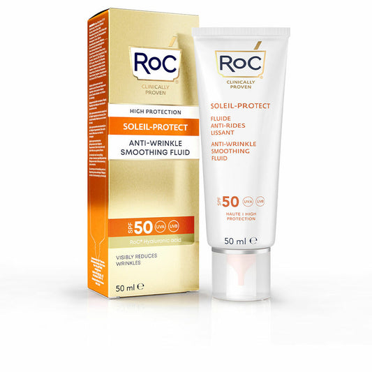 Gesichts-Sonnencreme Roc Protección Solar 50 ml Spf 50