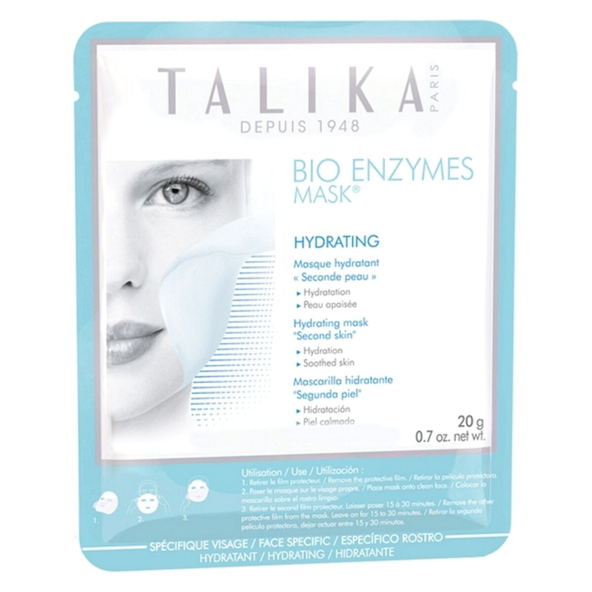 Gesichtsmaske Bio Enzyme Talika (20 gr)