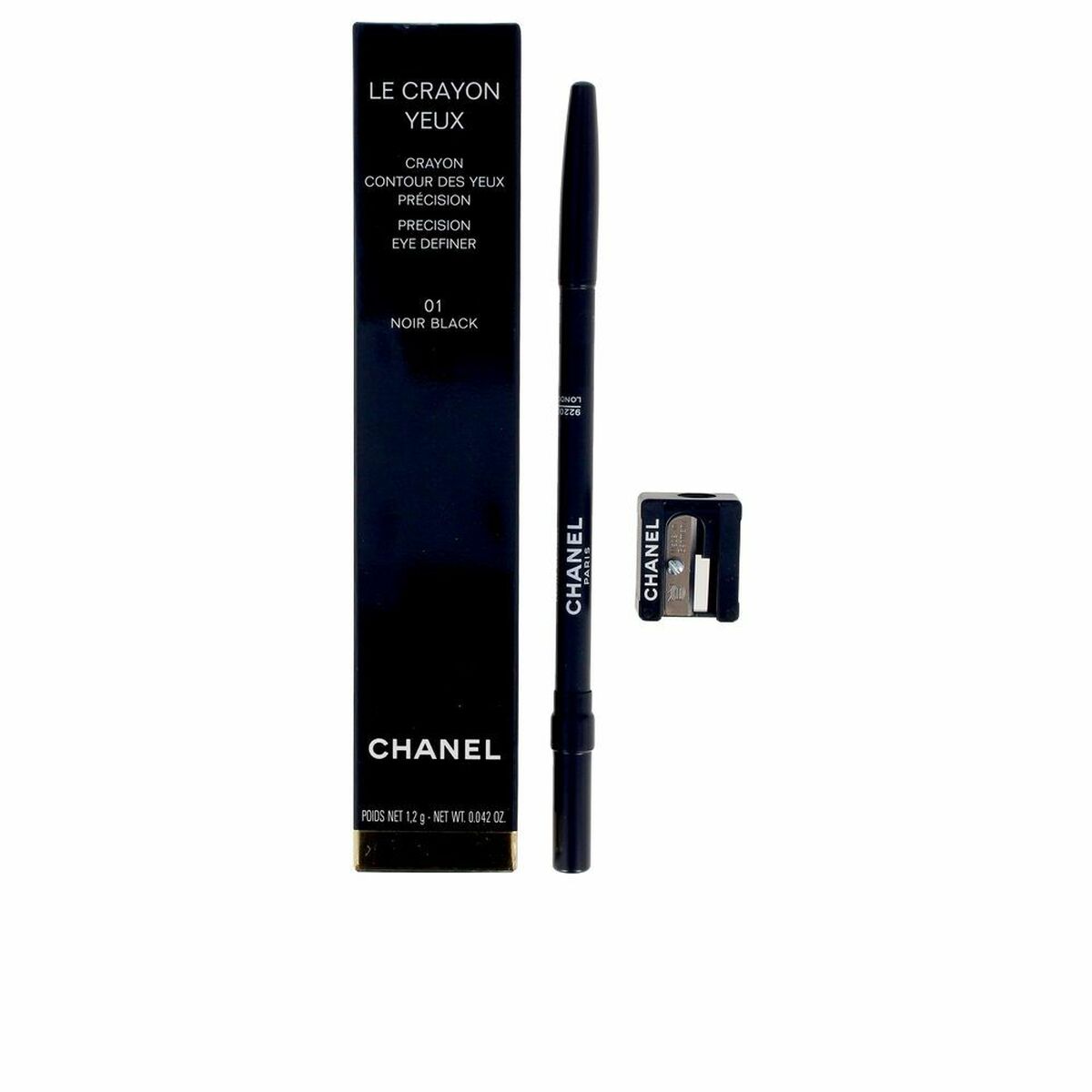 Augenstift Chanel Le Crayon Yeux Noir schwarz-01 (1 Einheit) (1,2 g)