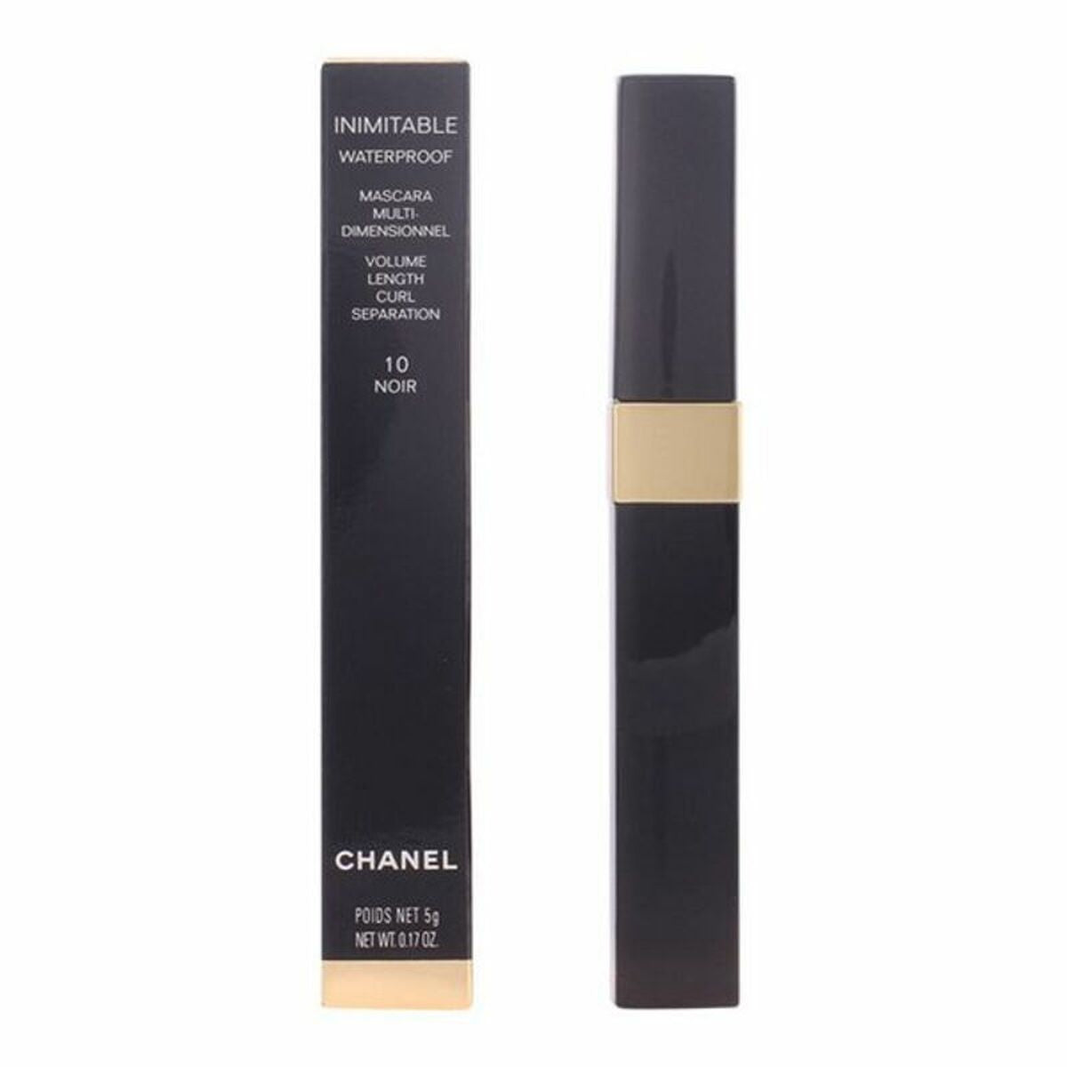 Volumeneffekt-Mascara Chanel Inimitable Wp Schwarz Nr. 10 5 g