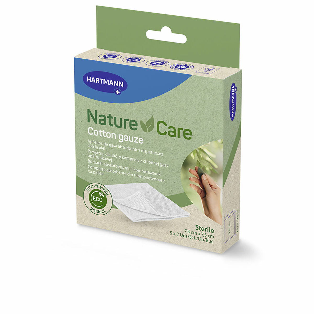 Sterilisierte Gaze Hartmann Nature Care