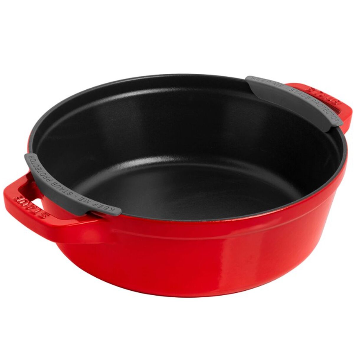 Baking tray Zwilling La Cocotte Red Cast Iron Ø 24 cm (3 Units)