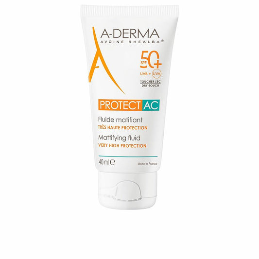 Feuchtigkeitsspendende Mattflüssigkeit A-Derma Protect AC 40 ml