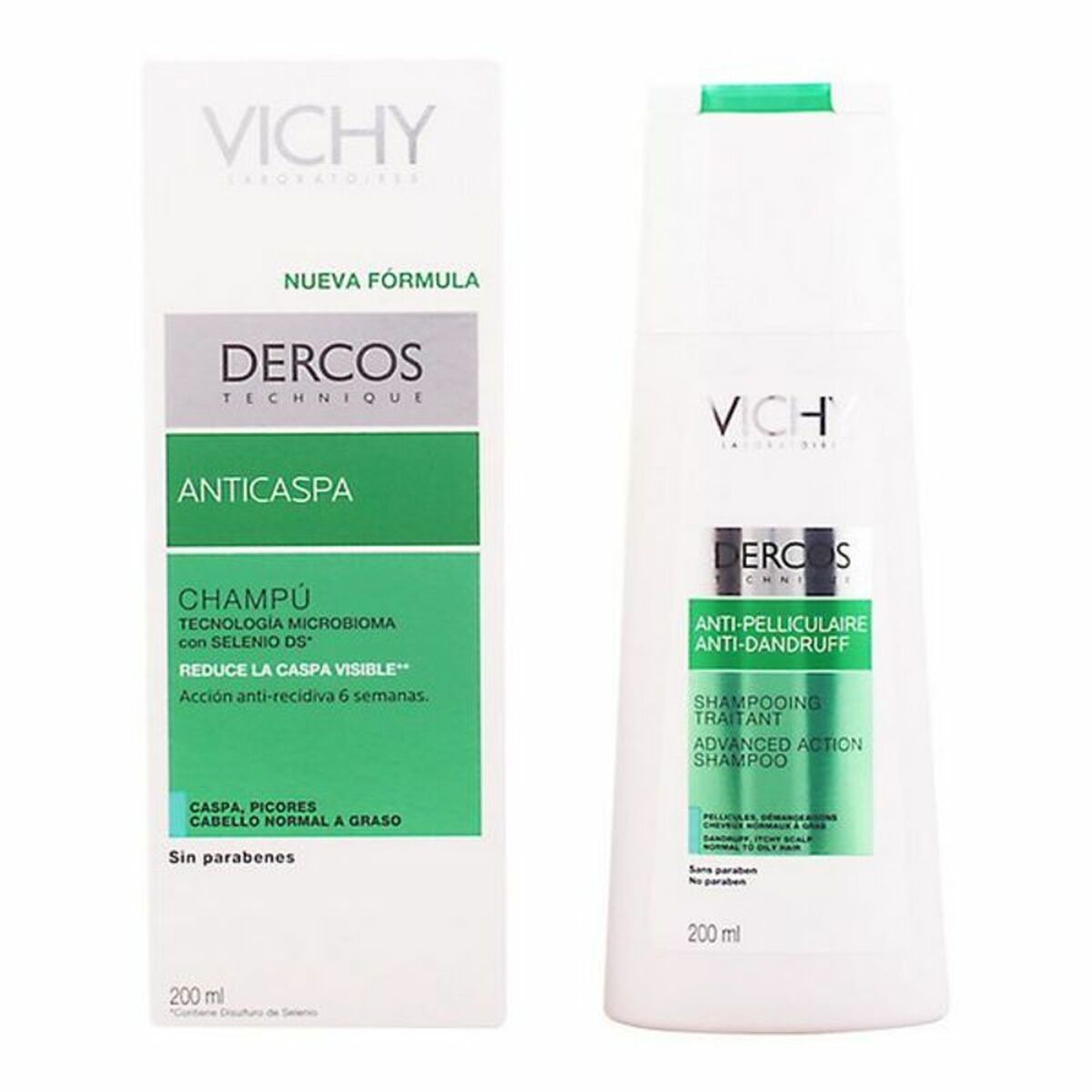 Antischuppenshampoo Dercos Vichy Dercos 200 ml