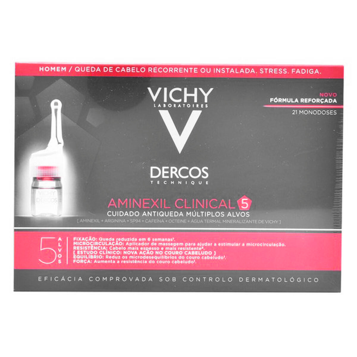 Anti-Haarausfall-Behandlung Dercos Vichy (21 uds)