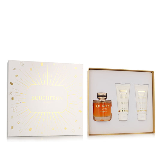 Women's Perfume Set Boucheron Quatre Iconic EDP 3 Pieces