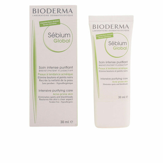 Anti-acne Serum Bioderma 3401352018786 30 ml Purifying Scrub (1 Unit)