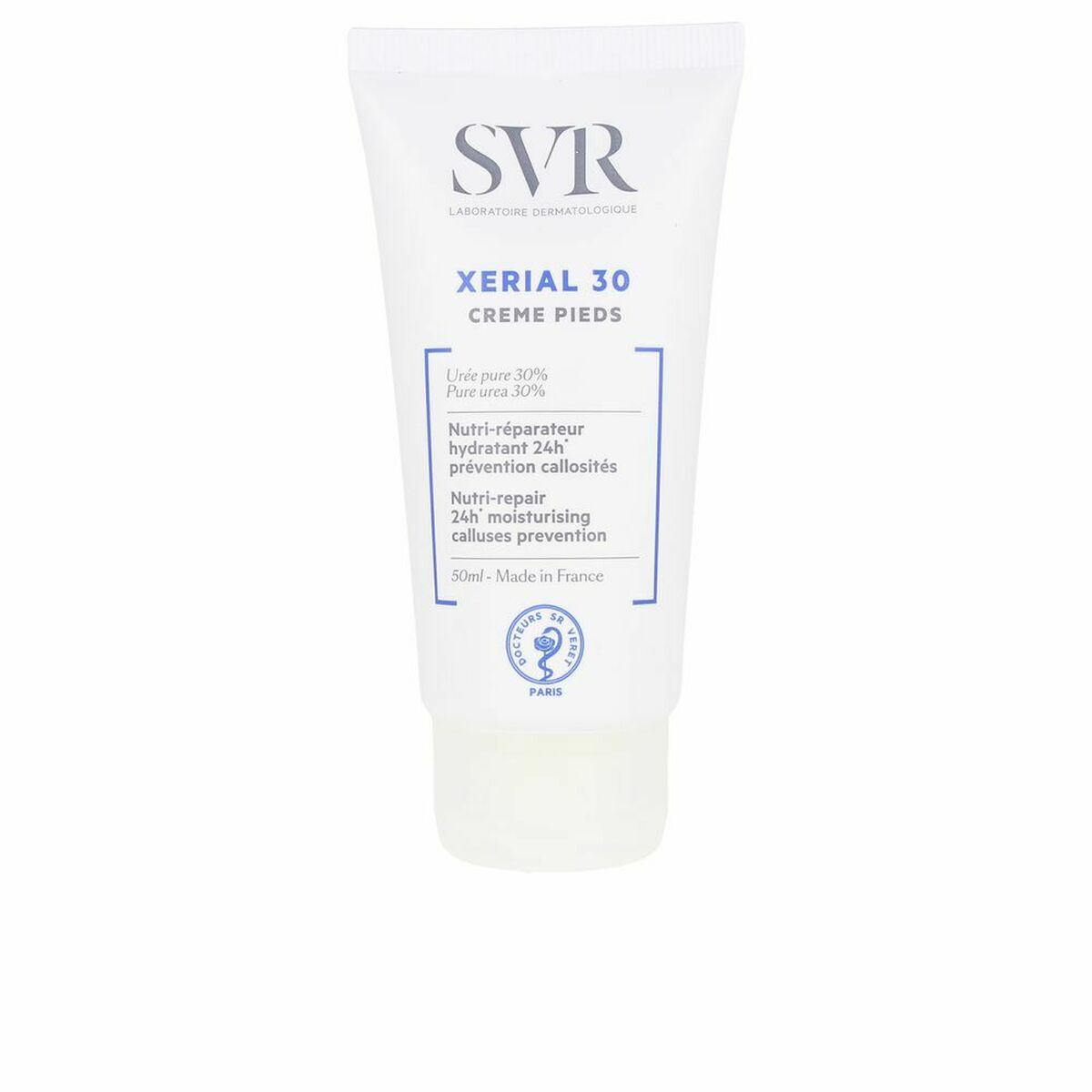 Feuchtigkeitsspendende Fußcreme SVR Xerial 50 ml