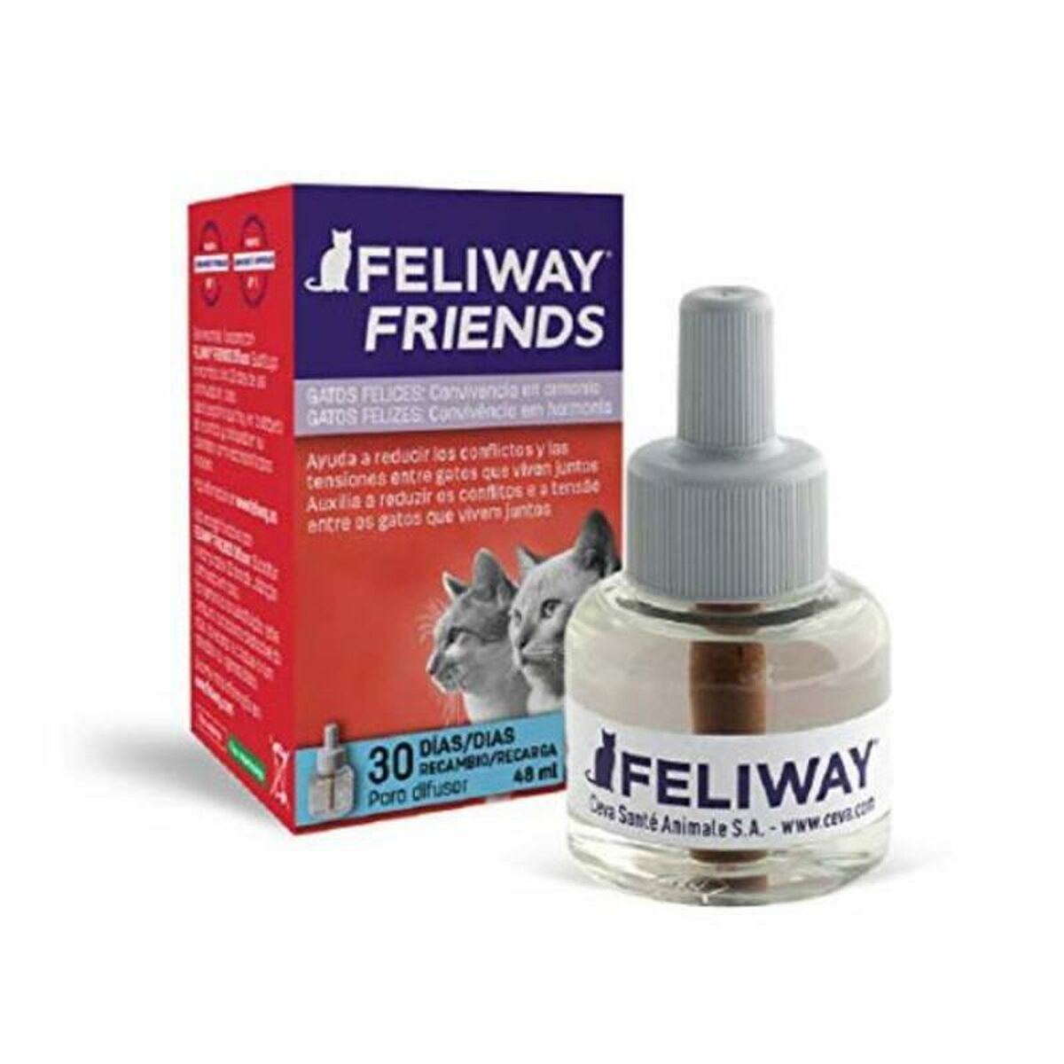 Replacement for Diffuser Feliway Friends 48 ml Ceva