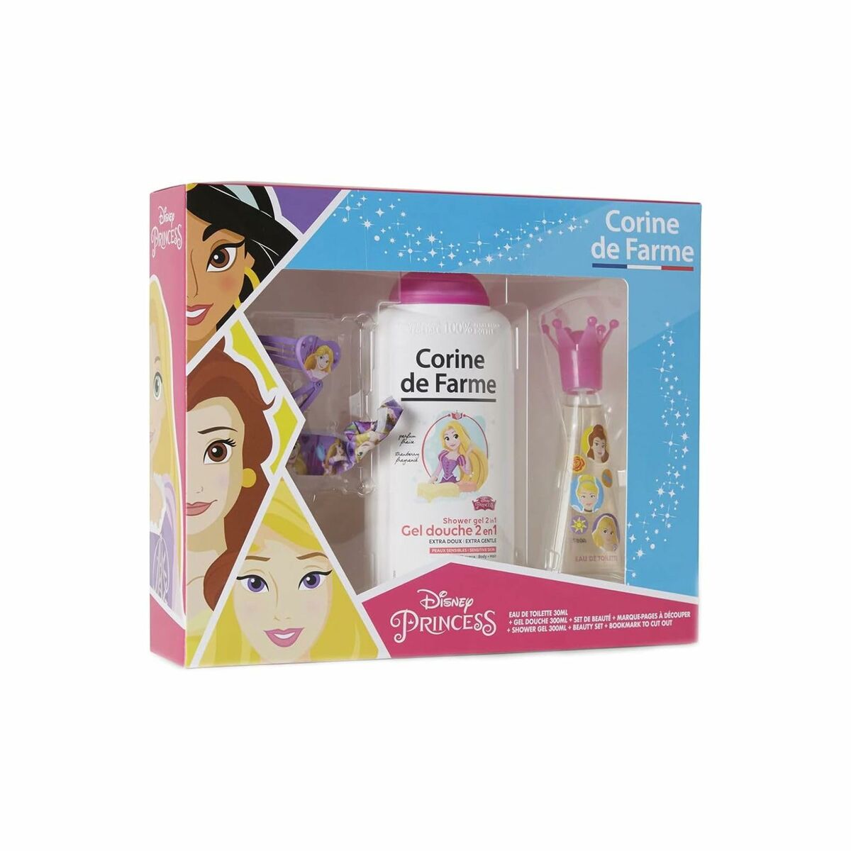 Children's Perfume Corine de Farme PRINCESS 30 EDT 3 Pieces Corine de Farme