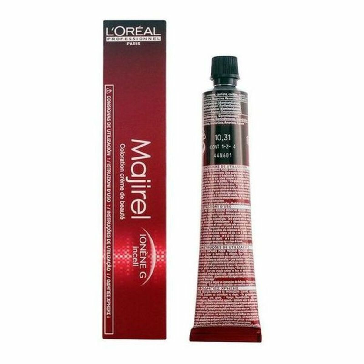 Permanent Dye Majirel L'Oreal Professionnel Paris 0000003573 (50 ml) Nº 10,31 50 ml LOreal Professionnel Paris