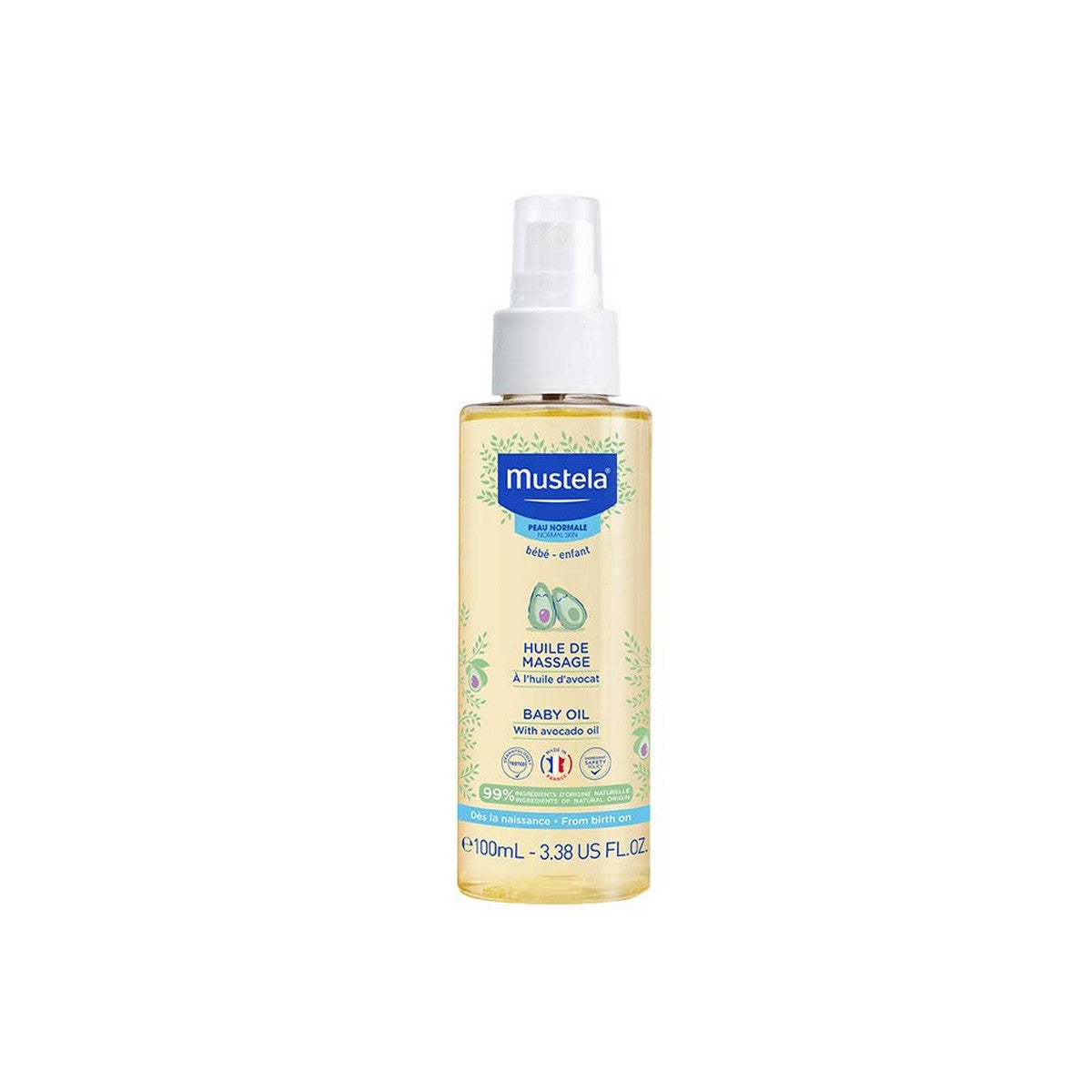 Körperöl für Babys Mustela Niño 100 ml