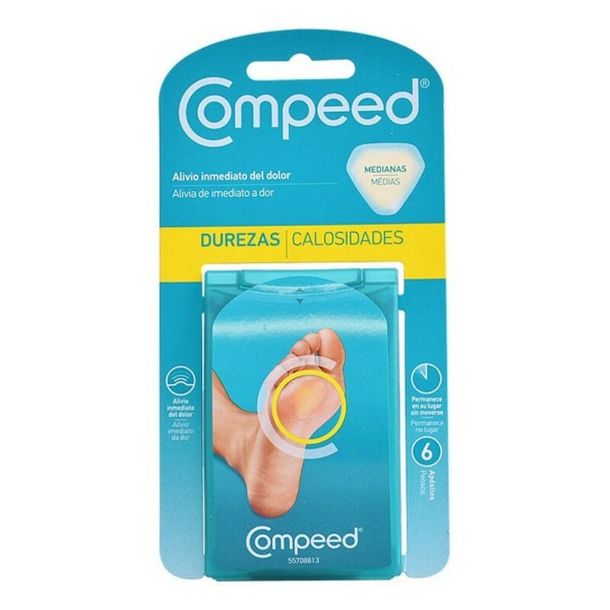 Verbände für harte Haut Compeed (6 uds)