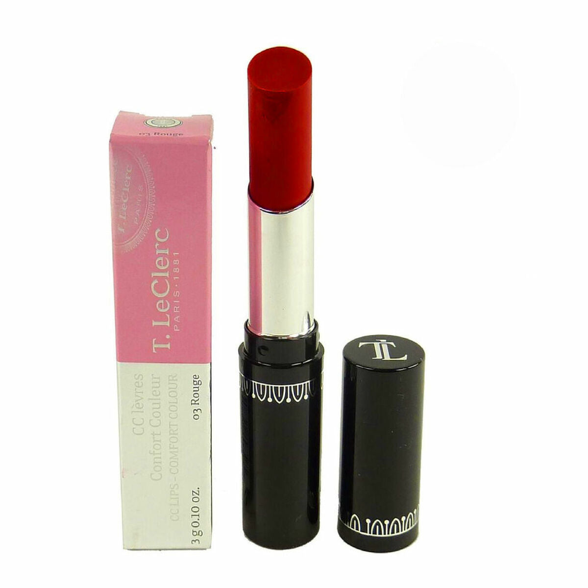 Lipstick LeClerc 03 Rouge (3 g) - Lipsticks Lip Glosses and Lip Pencils - LeClerc - Default Title