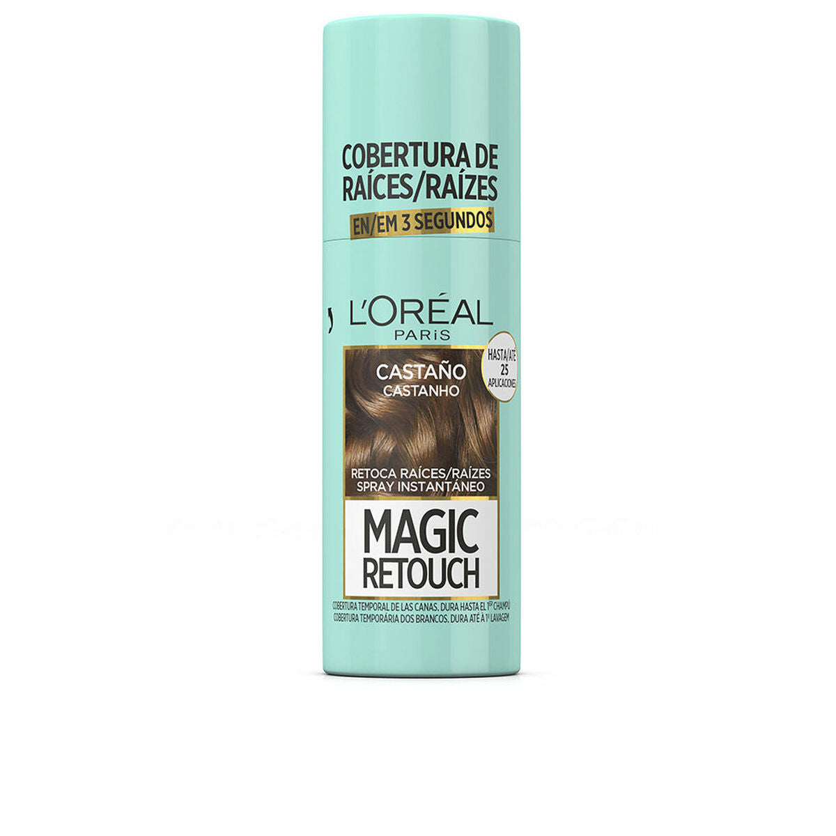 Temporary Corrector Spray for Roots L'Oréal Paris Magic Retouch Brown 75 ml LOréal Paris