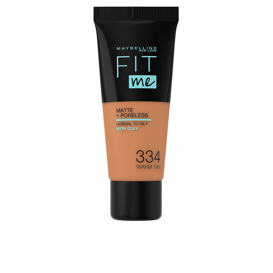 Flüssige Make-up-Basis Maybelline FIT ME Nr. 334 Warm Tan 30 ml