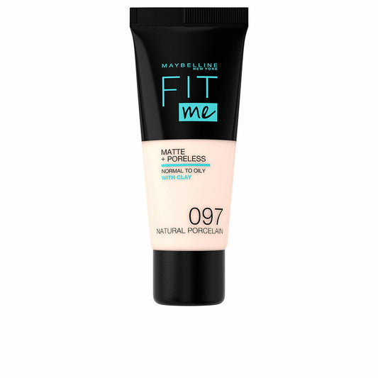 Flüssige Make-up-Basis Maybelline Fit Me! Nr. 97 Natürliches Porzellan 30 ml