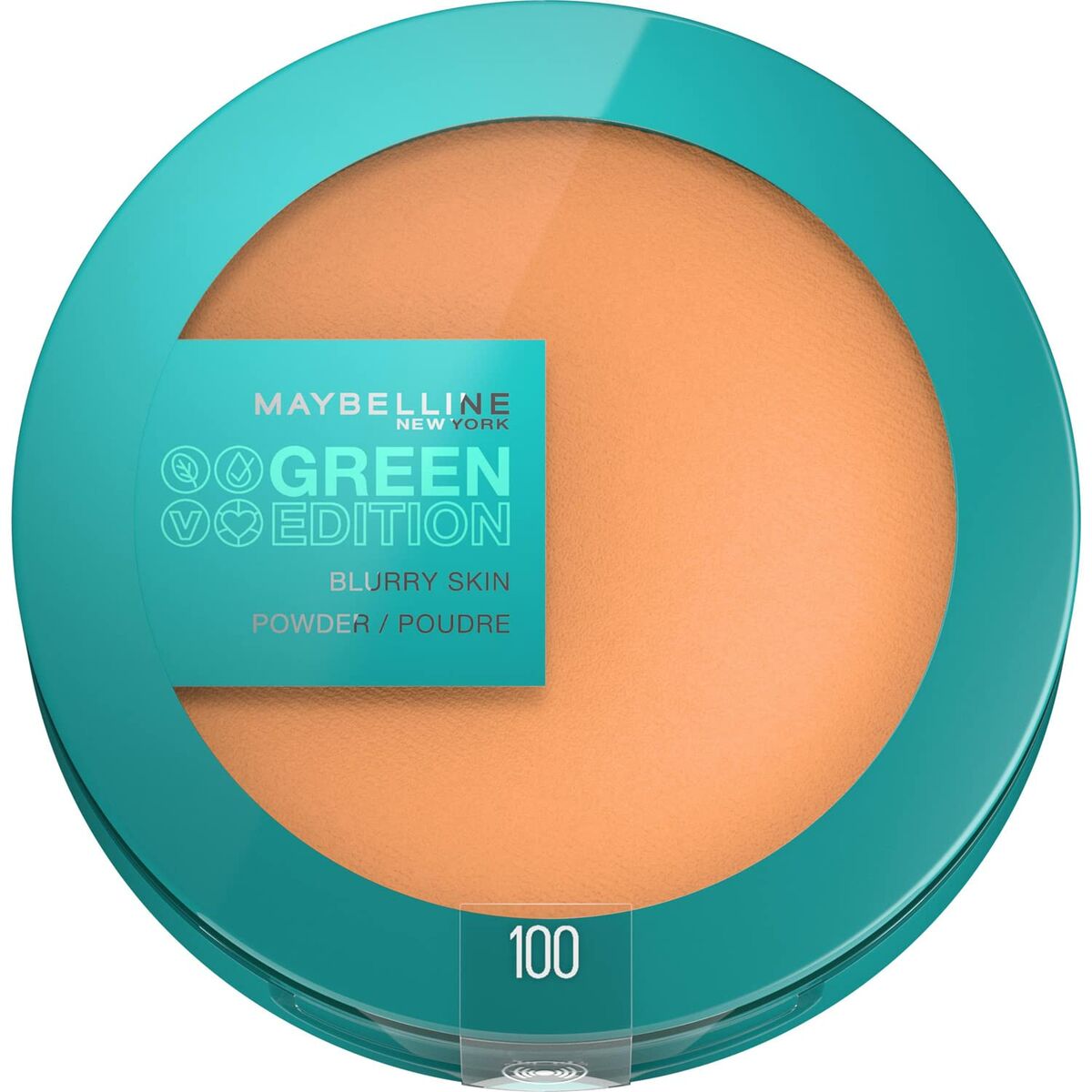 Kompaktpuder Maybelline Green Edition Nr. 100 Softener