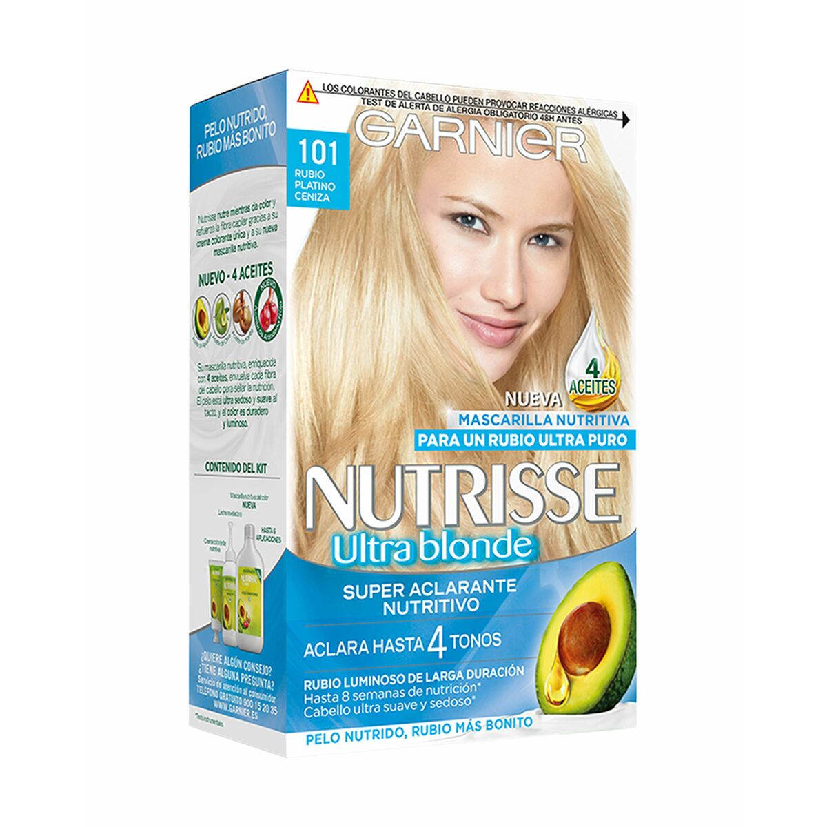 Klärende Maske Blondinen Garnier Nutrisse Ultra Blonde 101 - Sable