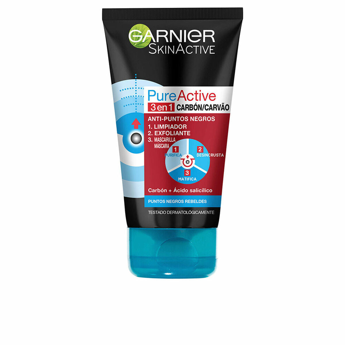 3-in-1 Reiniger Garnier Pure Active (150 ml) (150 ml)