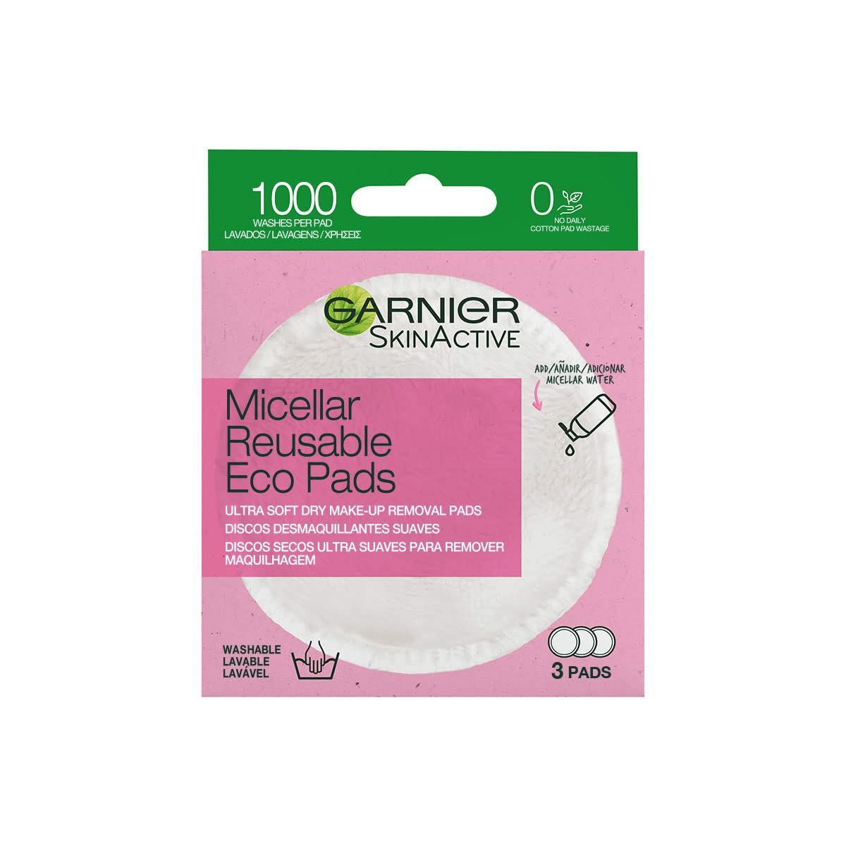 Make-up-Entferner-Pads Garnier Skinactive Waschbar