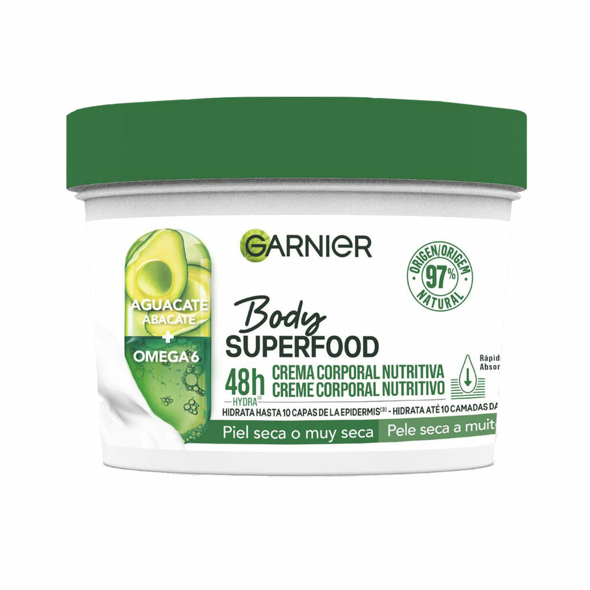 Nourishing Cream Garnier Body Superfood 380 ml Garnier