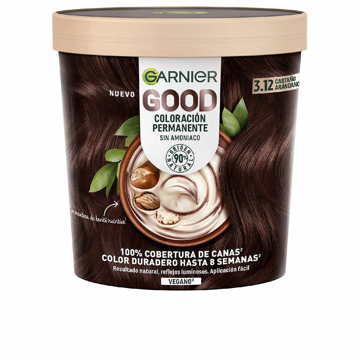 Permanent Dye Garnier Good Brown Nº 3.12 (1 Unit) Garnier